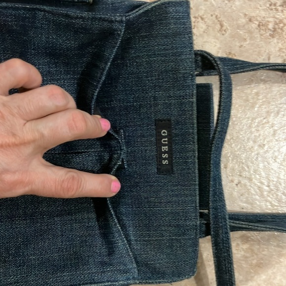 Vintage GUESS Denim purse - Picture 5 of 11